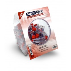 Swiss Navy Silicone 10ml 100ct Fishbowl