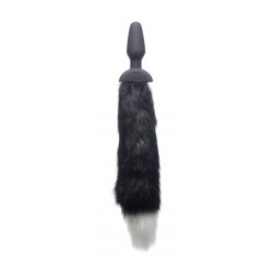 Waggerz Moving and Vibrating Fox Tail Anal Plug
