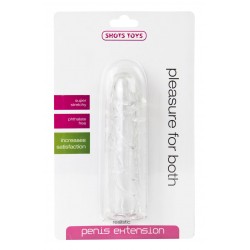 Realistic Spiky Penis Extension - Transparent