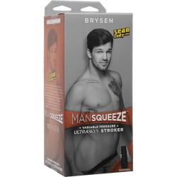 Man Squeeze - Brysen - Ultraskyn Stroker - Ass