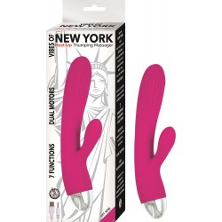 Vibes of New York - Heat-Up Thumping Massager