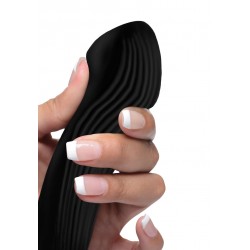 7x Bendable Silicone Vibrator - Black