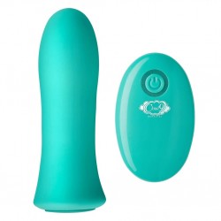 Pro Sensual Power Touch Bullet With Remote Control - Teal