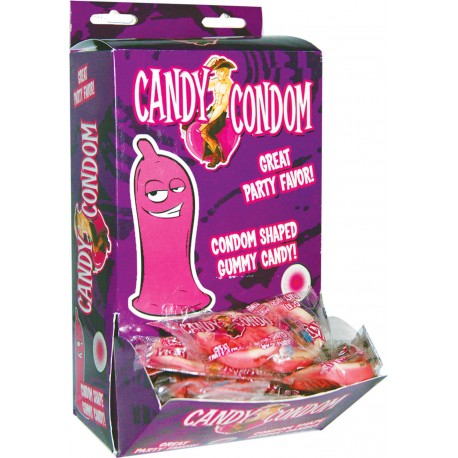 Candy Condoms  - 50 Pieces Display