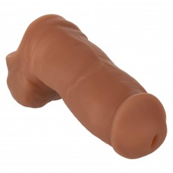 Packer Gear 5&quot;/12.75 Cm Ultra-Soft Silicone Stp - Brown