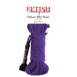Fetish Fantasy Series Deluxe Silky Rope - Purple 