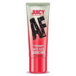 Juicy Af - Strawberry Water Based Lubricant - 2 Oz