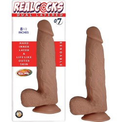 Realcocks Dual Layered 7 - Brown