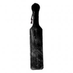 Fur Lined Paddle -  Black 