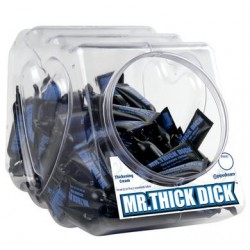 Mr. Thick Dick 10ml - 100  Count Fishbowl 
