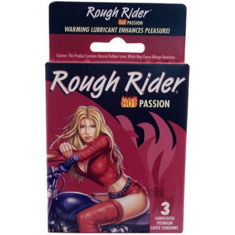 Rough Rider Hot Passion Warming - 3 Pack