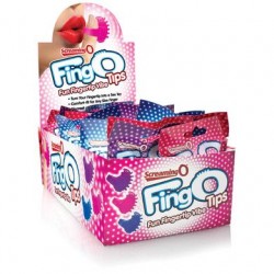 Screaming O Fingos Tips -  Assorted Colors - 18 Count Box