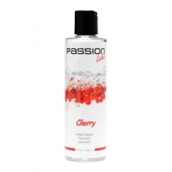 Passion Licks Cherry Water Based Flavored Lubricant - 8 Fl. Oz. / 236 Ml