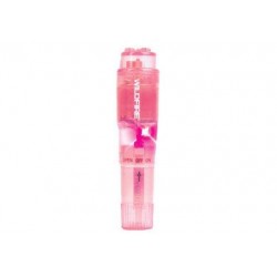 Rock In Pink Translucent Waterproof Vibrator 