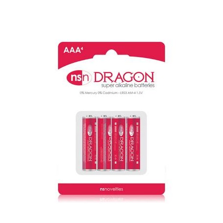 Dragon - Alkaine Batteries - AAA - 4 Pack