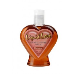 Liquid Love Warming Massage Lotion Cinnamon - 4 oz.