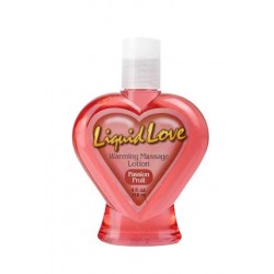 Liquid Love Warming Massage Lotion Passion Fruit - 4 oz.