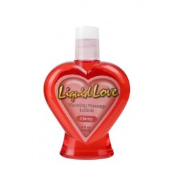 Liquid Love Warming Massage Lotion Cherry- 4 oz.