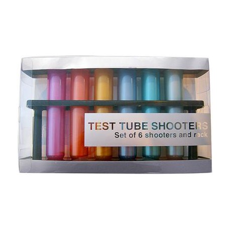 Test Tubes Shooters - Metallic  Colored 