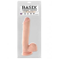 Basix - 12 Inch Mega Dildo - Flesh 