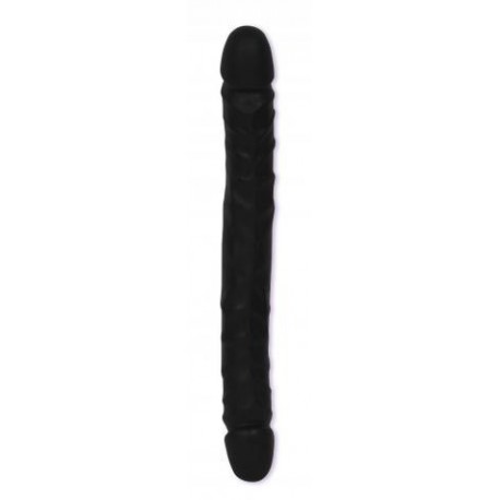 Double Header Veined Dong 18-inch - Black
