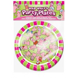 Wild Willys Party Plates - 10 Count
