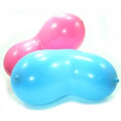 Naughty Boobie Party Balloons - Assorted Colors