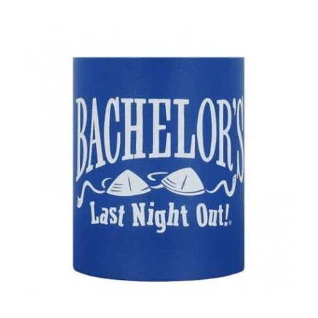 Bachelor's Last Night Out Beer Can Cooler