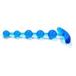 Anchors Away Anal Beads - Blue
