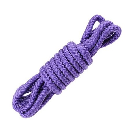 Fetish Fantasy Series Mini Silk Rope - Purple