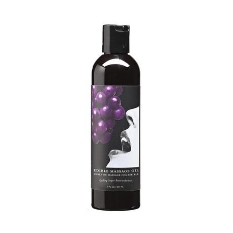 Grape Edible Massage Oil -  8 Oz. 