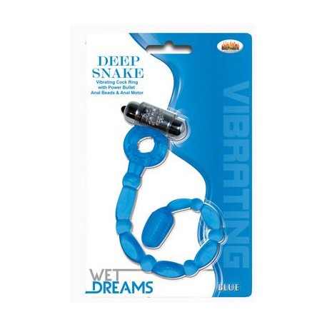 Wet Dreams Deep Snake - Blue  