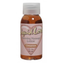 Liquid Love Warming Massage Lotion Cinnamon - 1 oz.