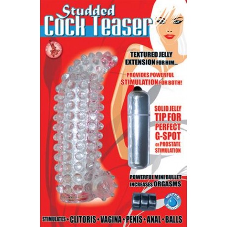 Studded Cock Teaser - Clear