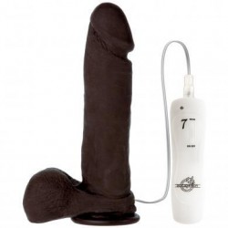 The Realistic Cock UR3 Vibrating 8-inch - Black
