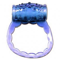 Reuseable Cock Ring - Blue  