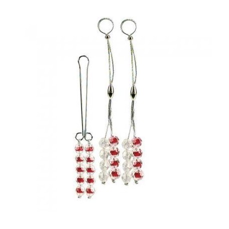 Nipple And Clitoral Body Jewelry - Ruby