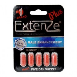 Extenze Plus 5 Day Supply Each  