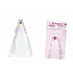 Bachelorette Party Light-Up Party Veil Flashing Penis