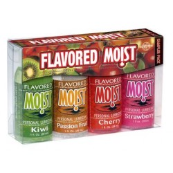 Flavored Moist Sampler Pack (4-1oz Bottles)