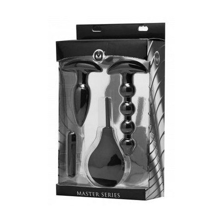 Prevision 4 Piece Silicone Anal Kit 