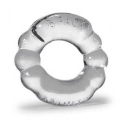 6-pack Cockring Atomic Jock -  Clear 