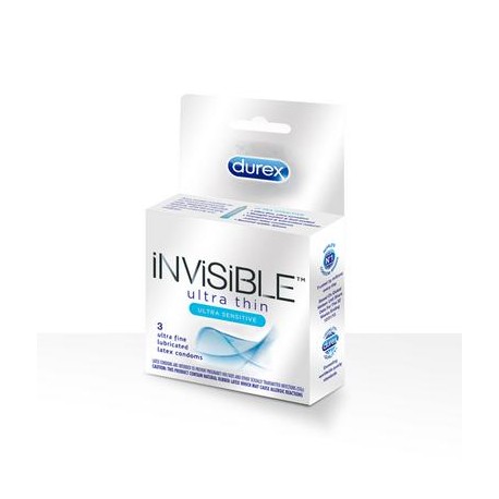 Durex Invisible 3 Pack  