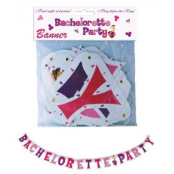 Bachelorette Party Letter Banner