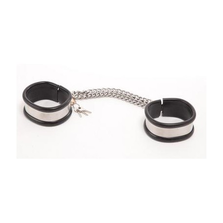 Steel Band Ankle Shackles -  Large 