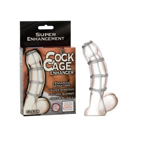 Cock Cage Enhancer - Clear