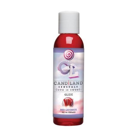 Candiland Sensuals Glide -  Red Licorice - 4 Oz. 